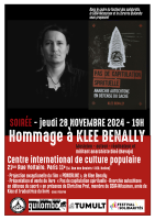 #Festisol - SOIRÉE – HOMMAGE À KLEE BENALLY, militant Diné (Navajo)